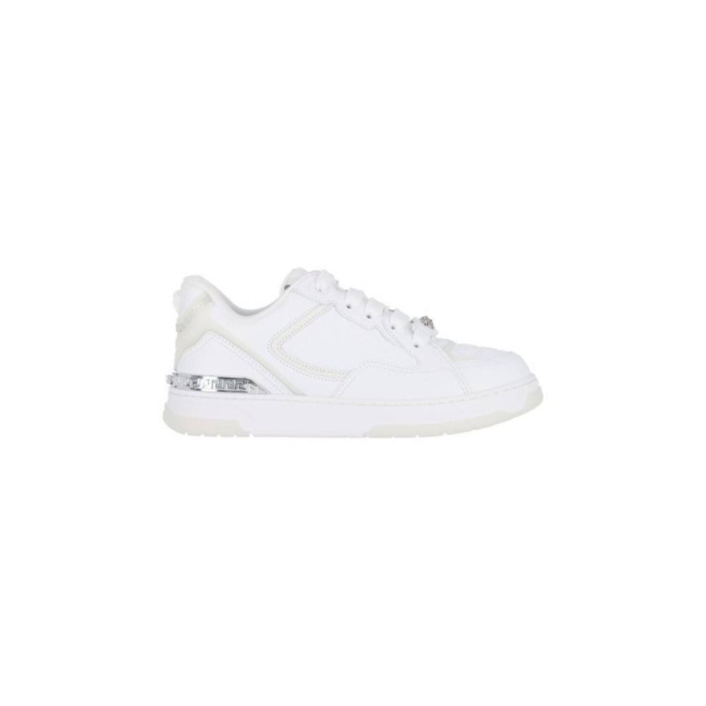Versace Biggie Basket Sneakers – White - NWT